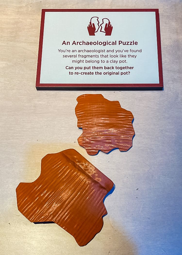 Wanuskewin-main-exhibit-hall-pottery-puzzle