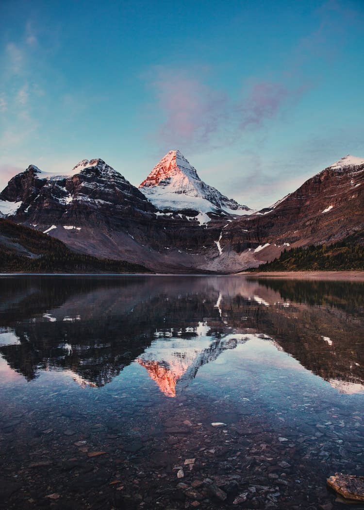 Kootenay-National-Park-mountain-reflections