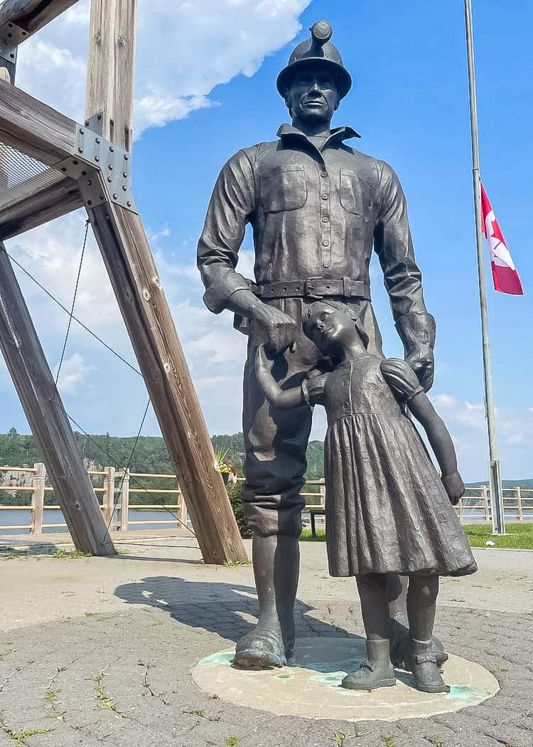 Sudbury-to-Sault-Ste-Marie-Elliot-Lake-Miners-Memorial