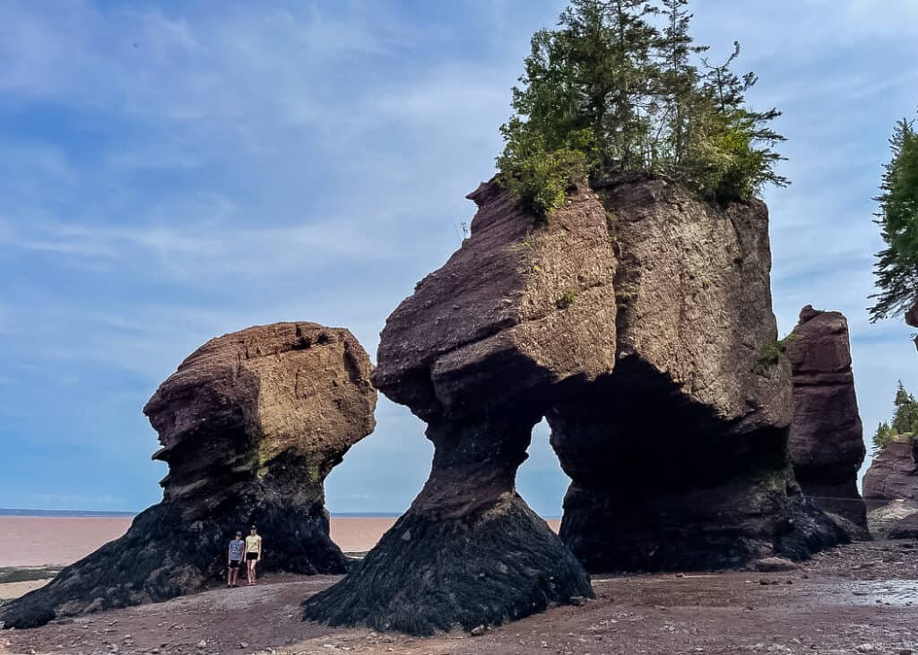 New-Brunswick-Hopewell-Rocks-at-low-tide