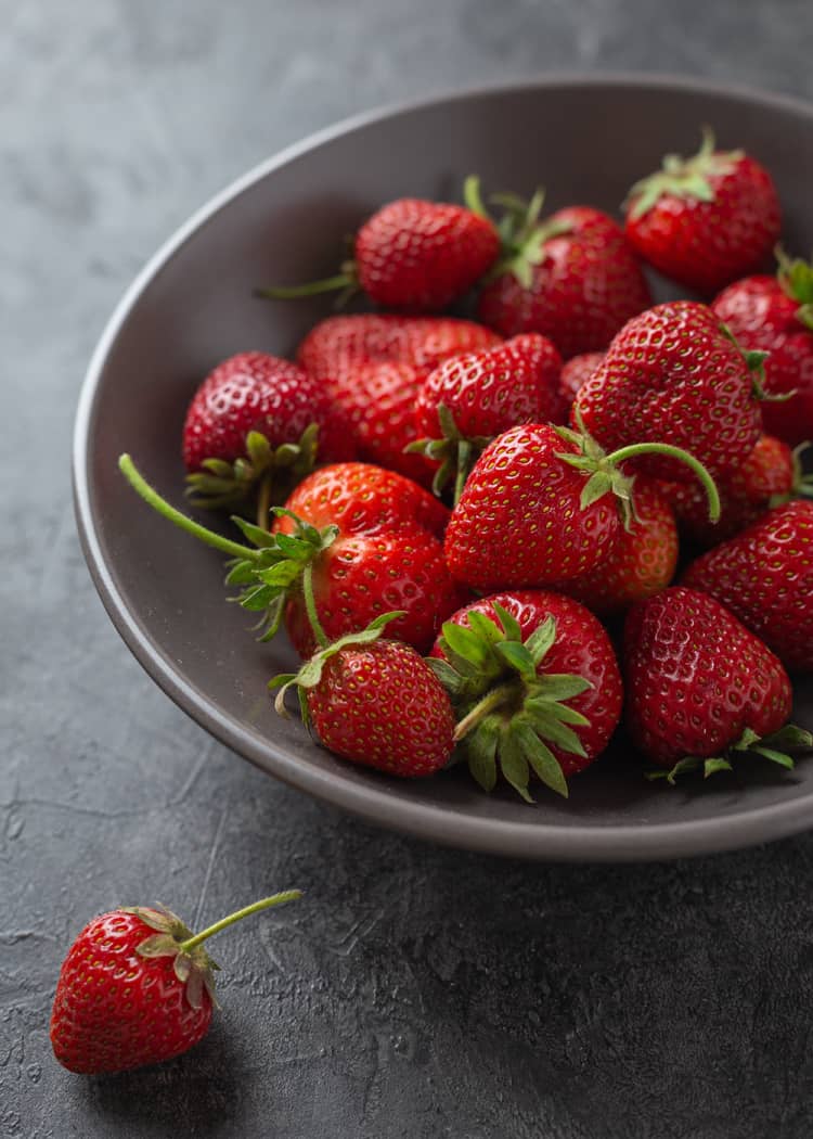 grey-bowl-full of strawberries