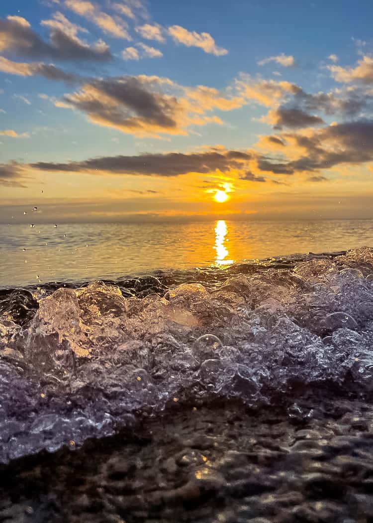 Sunset-at-beach